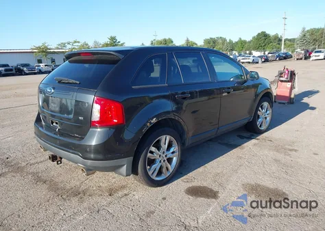 2013 Ford Edge Sel из США, поврежденный, VIN 2FMDK4JCXDBA24267